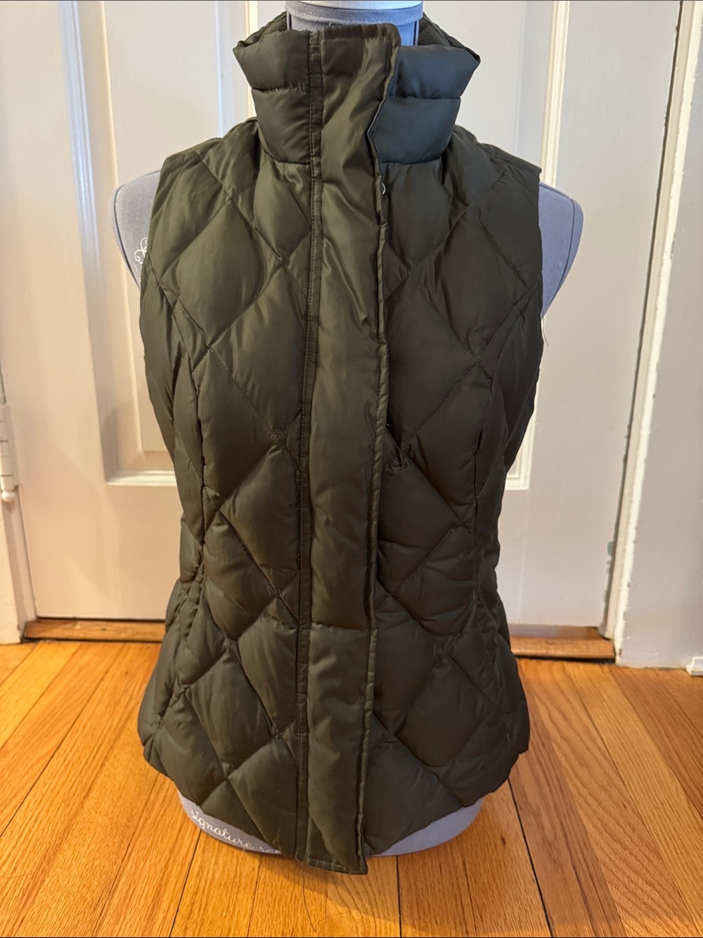 Eddie Bauer Quilted Puffer Vest in Olive